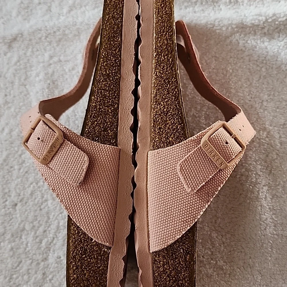 Birkenstock Pink T-Strap Sandals